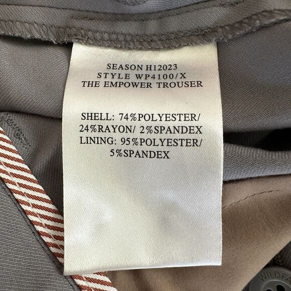Wildfang Women’s Pants The Empower Trouser  Gray Size: 24W Plus NWT - Picture 8 of 8